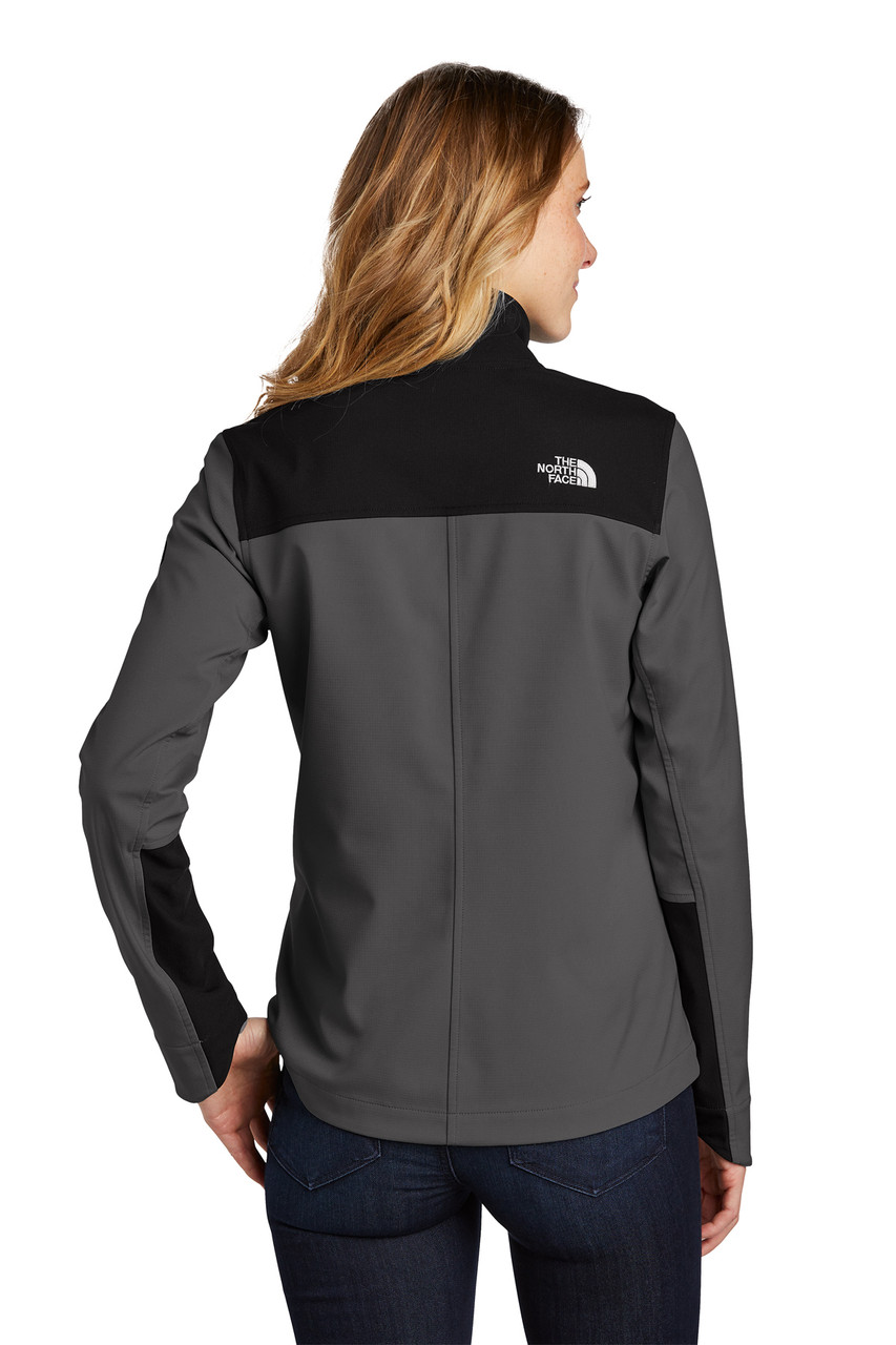 The North Face ® Ladies Castle Rock Soft Shell Jacket. NF0A5541 Asphalt Grey Back