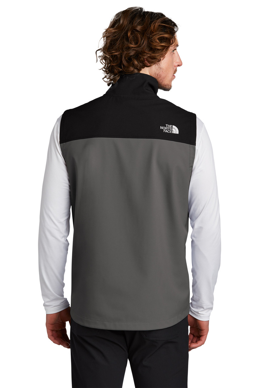 The North Face ® Castle Rock Soft Shell Vest. NF0A5542 Asphalt Grey Back