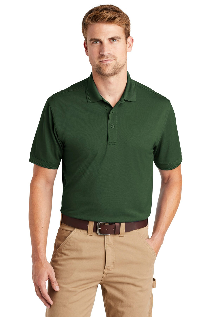 CornerStone ® Industrial Snag-Proof Pique Polo. CS4020 Dark Green