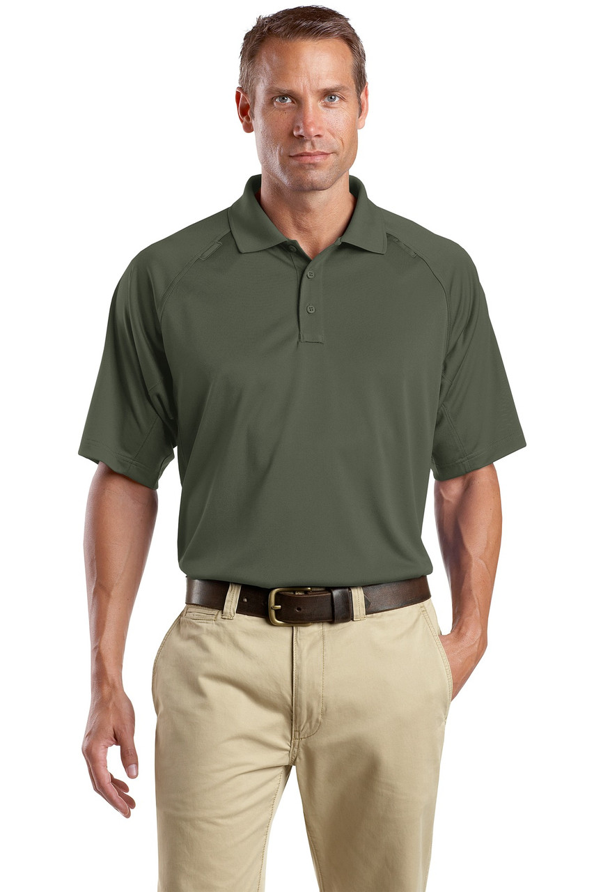 CornerStone® - Select Snag-Proof Tactical Polo. CS410 Tactical Green