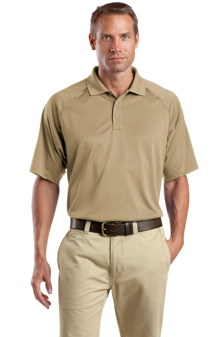 CornerStone® - Select Snag-Proof Tactical Polo. CS410 Tan