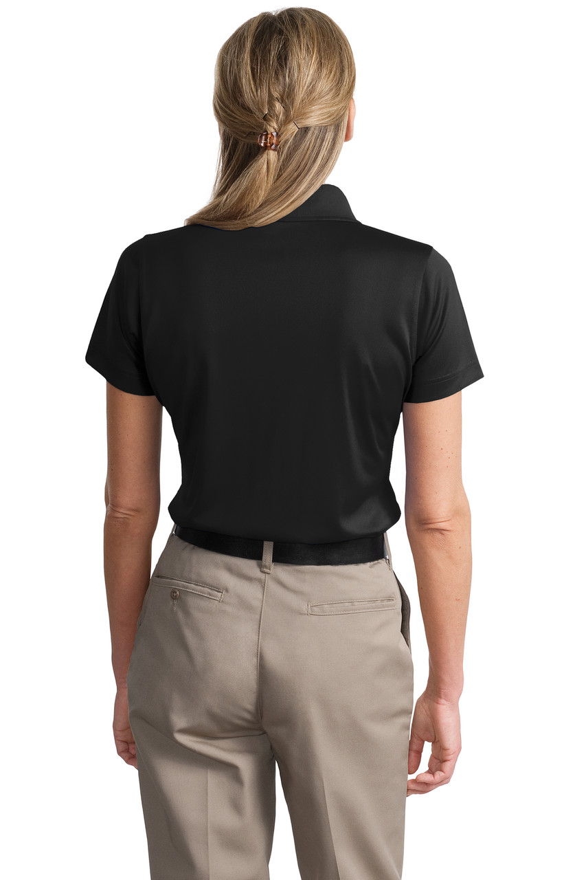 CornerStone® - Ladies Select Snag-Proof Polo. CS413 Black Back