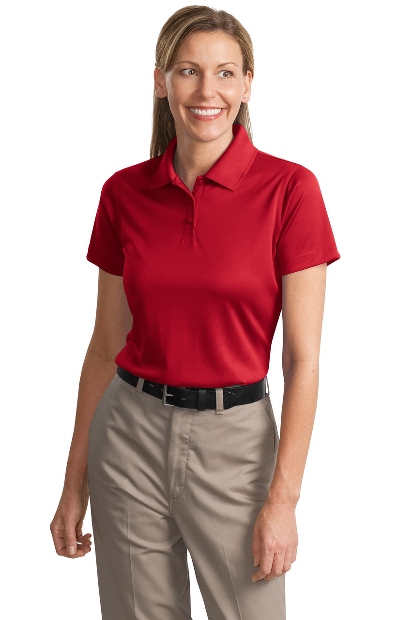 CornerStone® - Ladies Select Snag-Proof Polo. CS413 Red