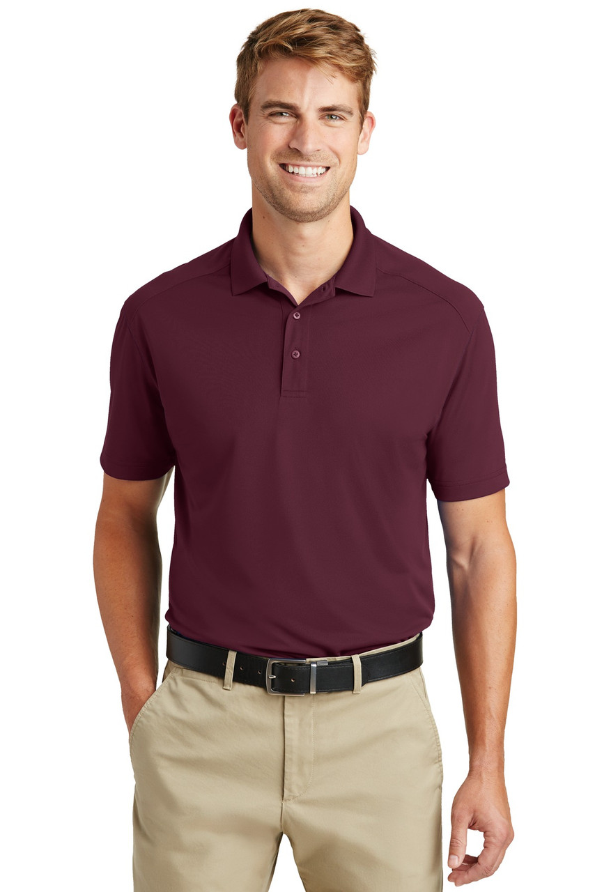 CornerStone® Select Lightweight Snag-Proof Polo. CS418 Maroon