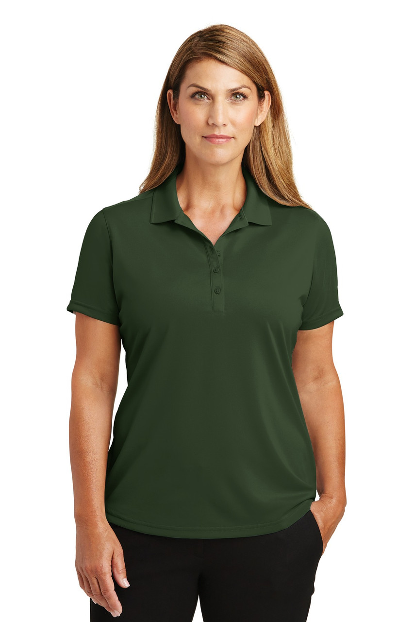 CornerStone® Ladies Select Lightweight Snag-Proof Polo. CS419 Dark Green