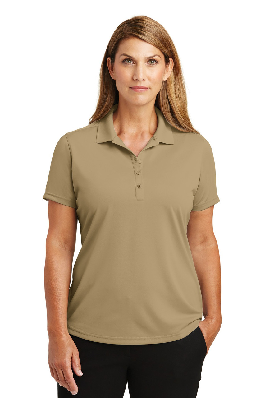 CornerStone® Ladies Select Lightweight Snag-Proof Polo. CS419 Tan