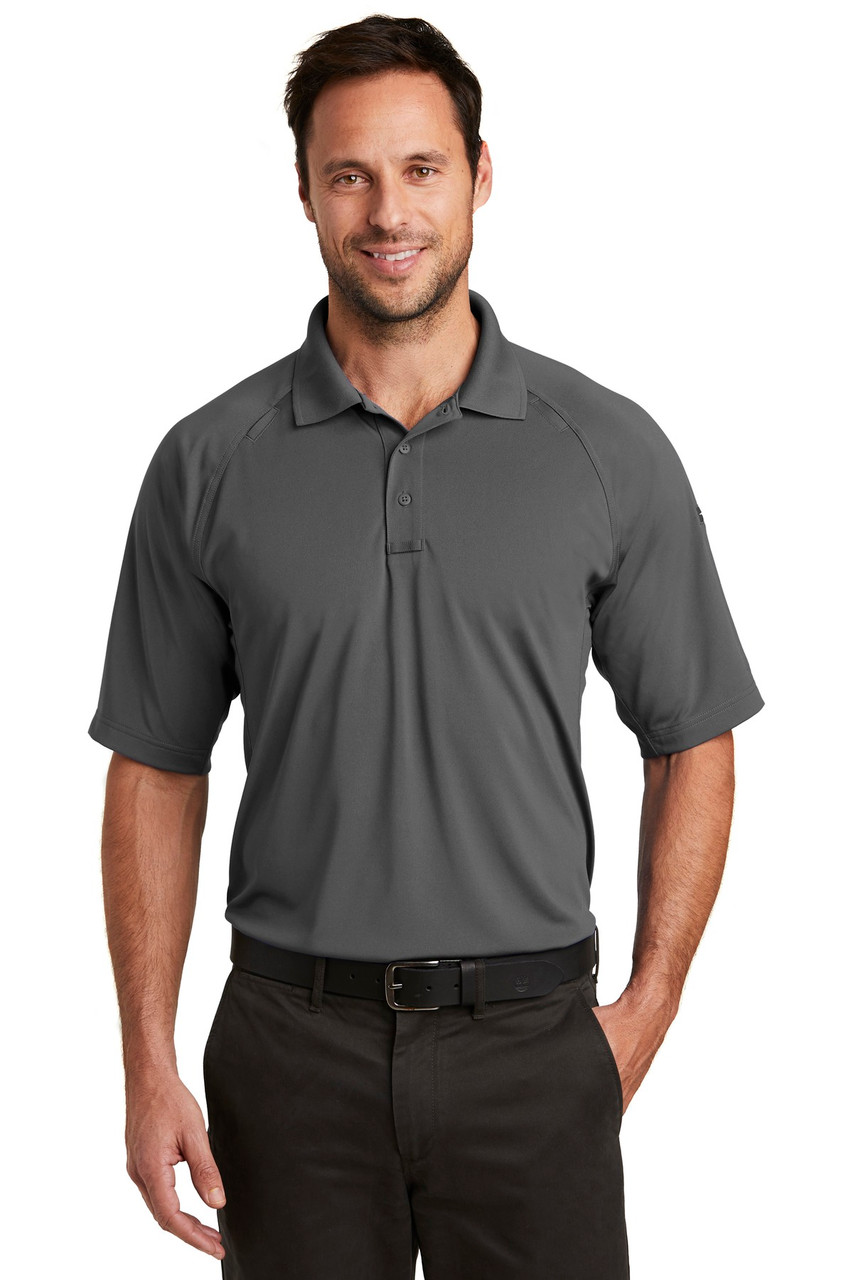 CornerStone ® Select Lightweight Snag-Proof Tactical Polo. CS420 Charcoal