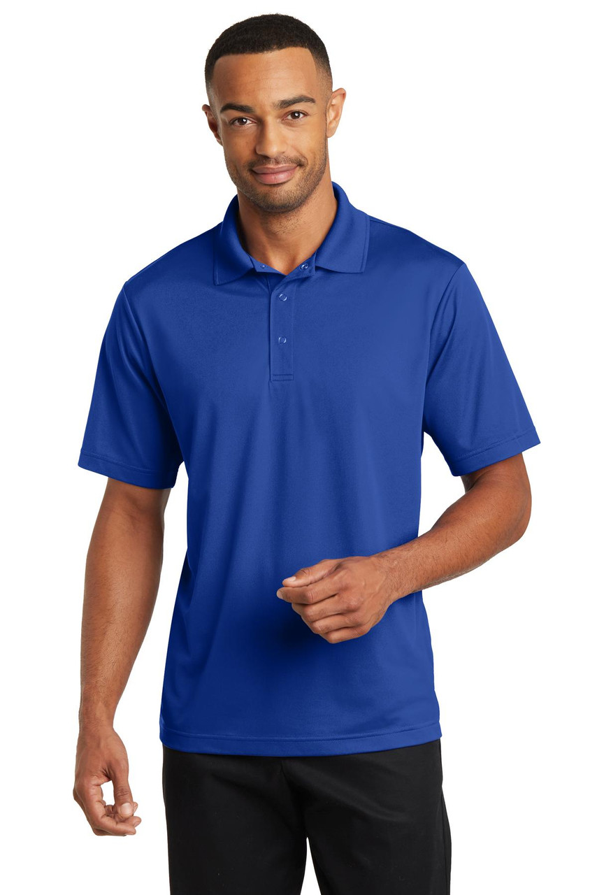 CornerStone® Micropique Gripper Polo. CS421 True Royal