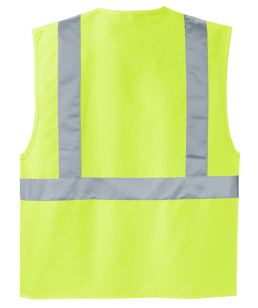 CornerStone® - ANSI 107 Class 2 Safety Vest.  CSV400 Safety Yellow/ Reflective  Back