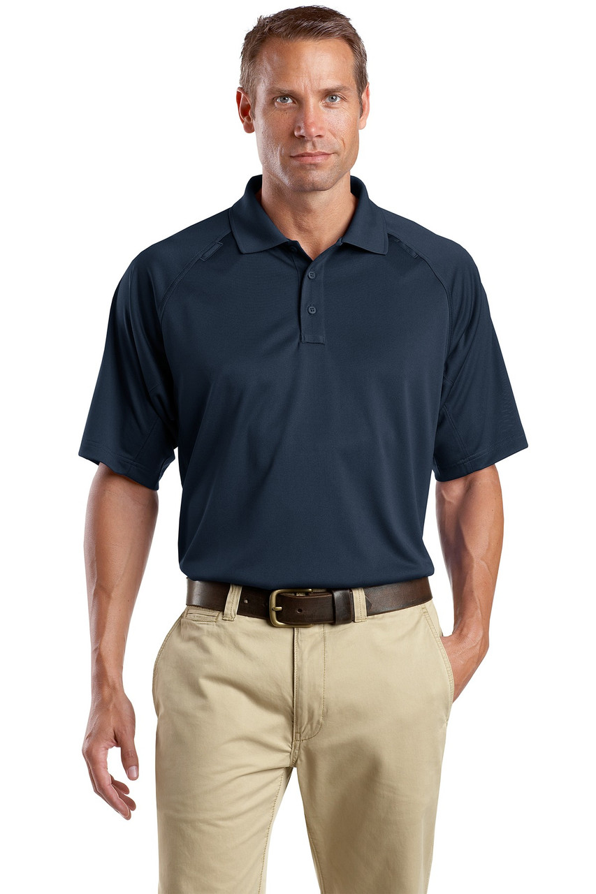 CornerStone® Tall Select Snag-Proof Tactical Polo. TLCS410 Dark Navy