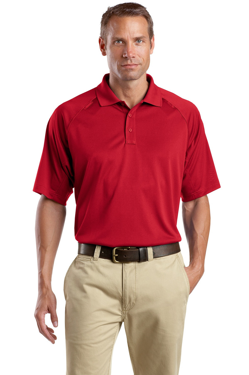 CornerStone® Tall Select Snag-Proof Tactical Polo. TLCS410 Red