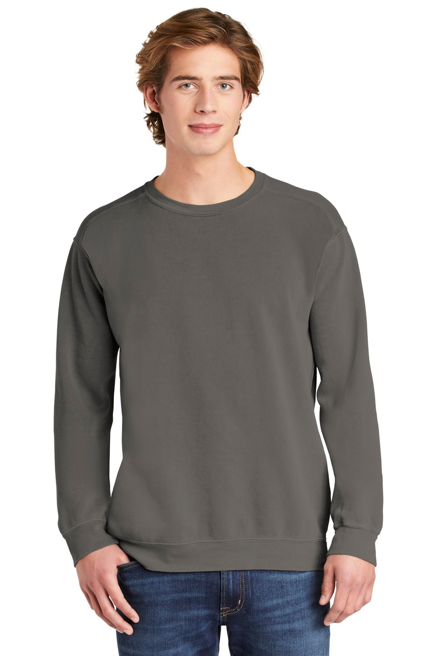 COMFORT COLORS ® Ring Spun Crewneck Sweatshirt. 1566 Grey
