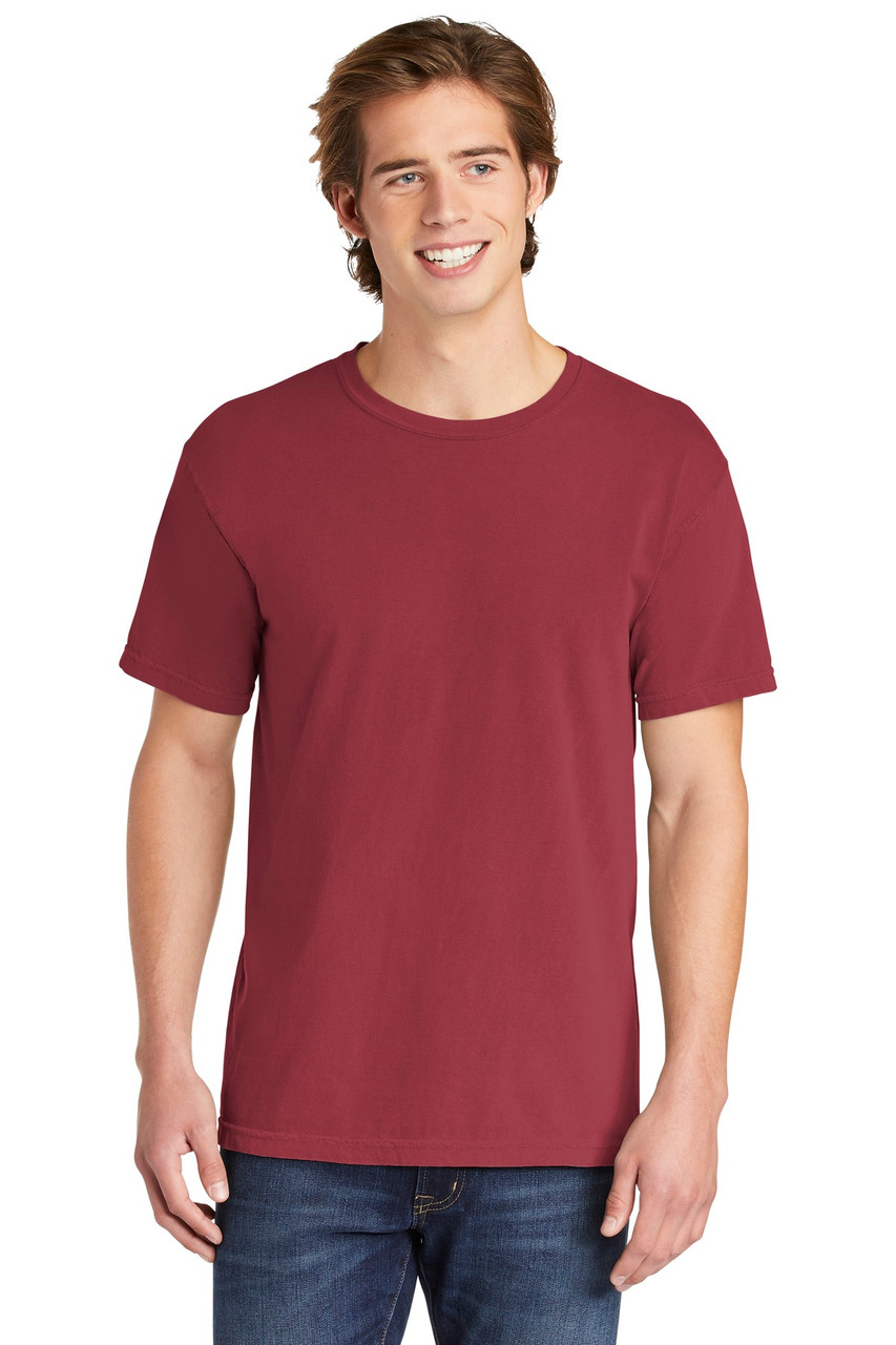 COMFORT COLORS ® Heavyweight Ring Spun Tee. 1717 Chili