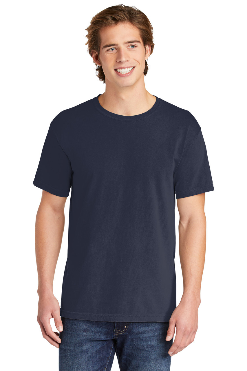 COMFORT COLORS ® Heavyweight Ring Spun Tee. 1717 Navy L