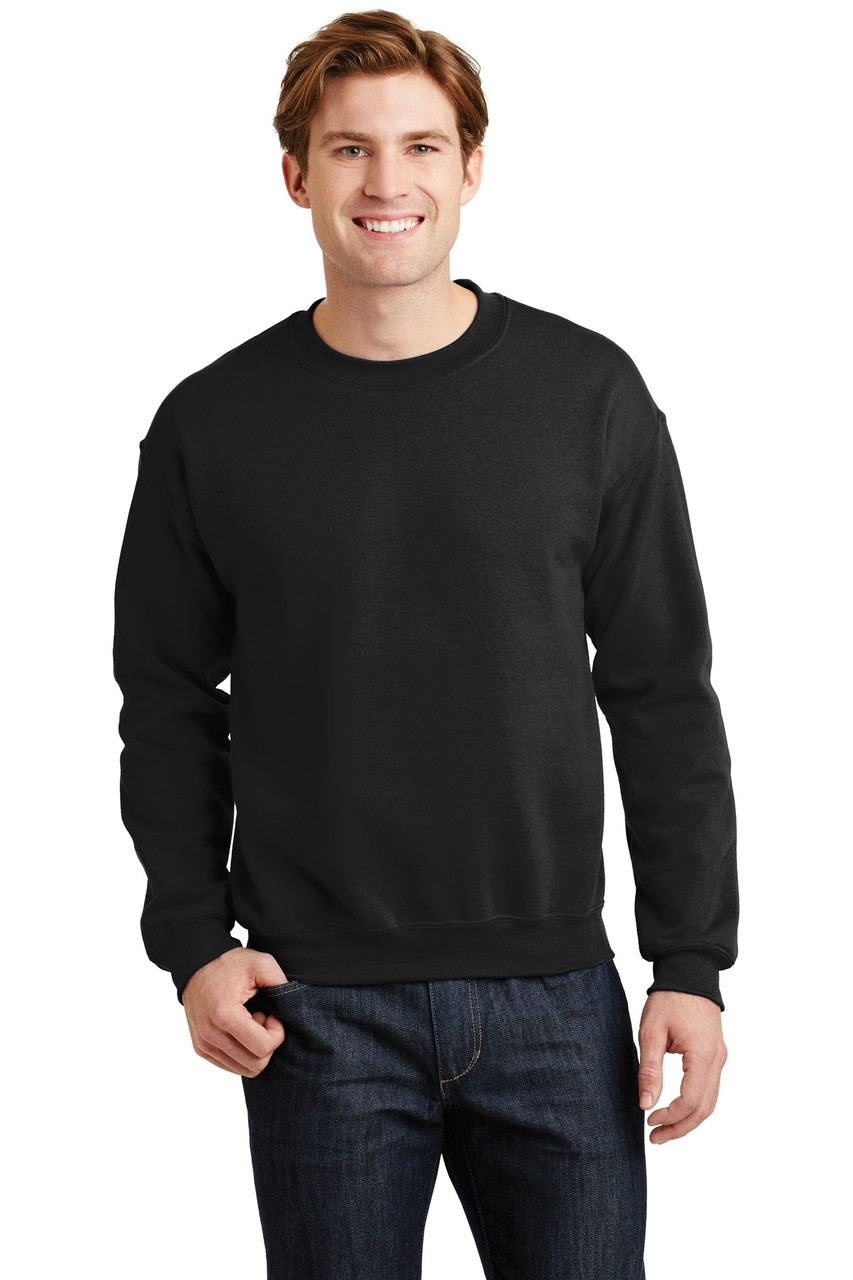 Gildan® - Heavy Blend™ Crewneck Sweatshirt.  18000 Black