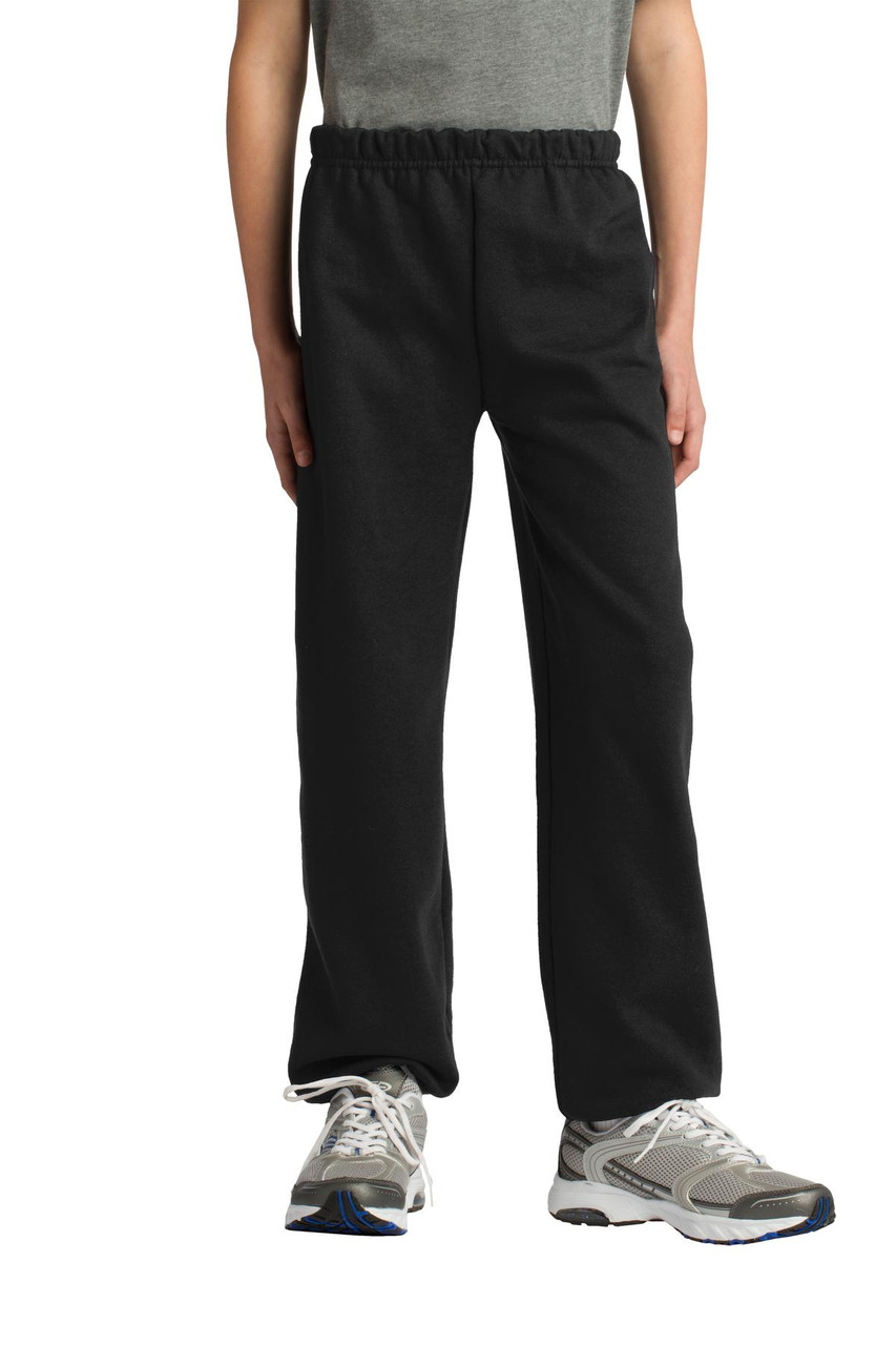 Gildan® Youth Heavy Blend™ Sweatpant. 18200B Black