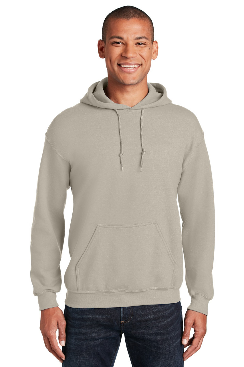 Gildan® - Heavy Blend™ Hooded Sweatshirt.  18500 Sand L