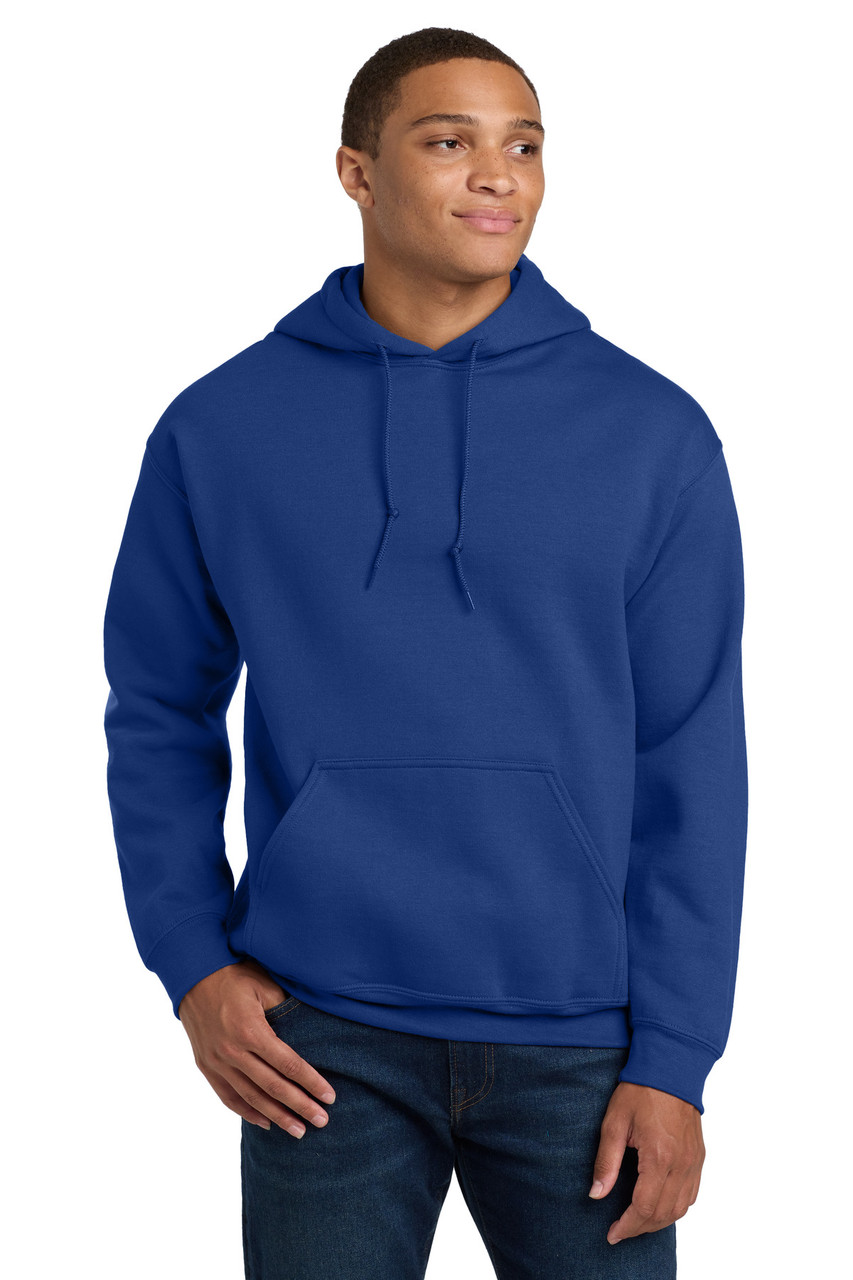 Gildan® - Heavy Blend™ Hooded Sweatshirt.  18500 Fan Deep Royal