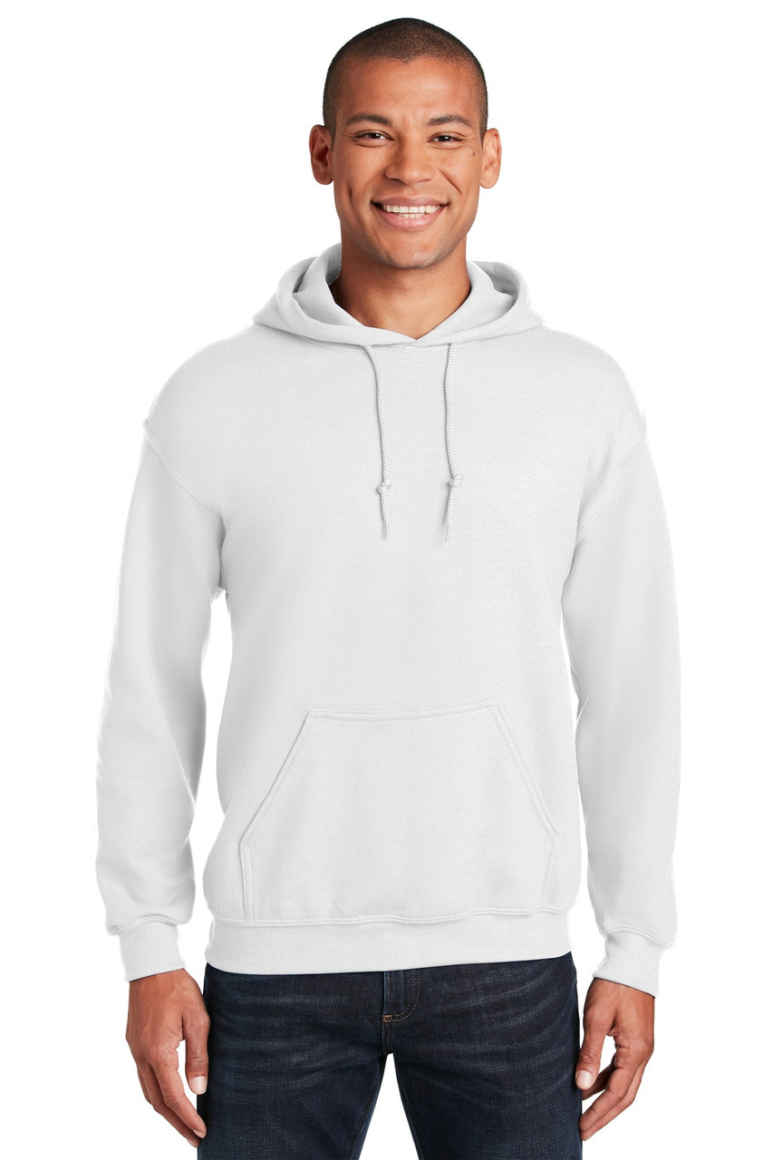 Gildan® - Heavy Blend™ Hooded Sweatshirt.  18500 White XL