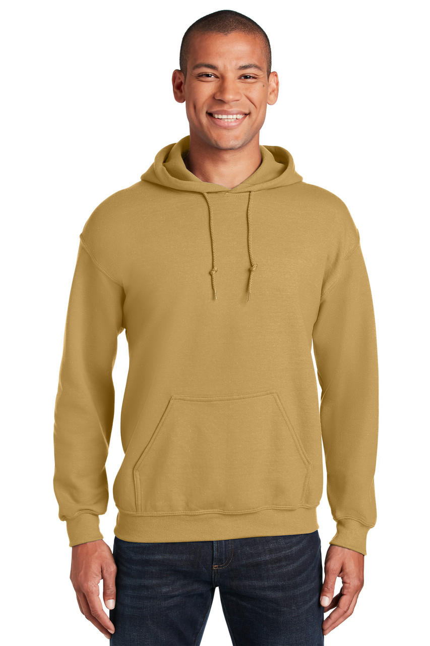 Gildan® - Heavy Blend™ Hooded Sweatshirt.  18500 Old Gold 2XL