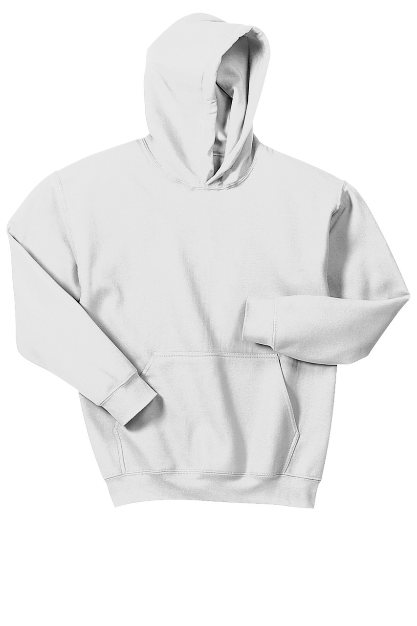 Gildan® - Youth Heavy Blend™ Hooded Sweatshirt. 18500B White XS
