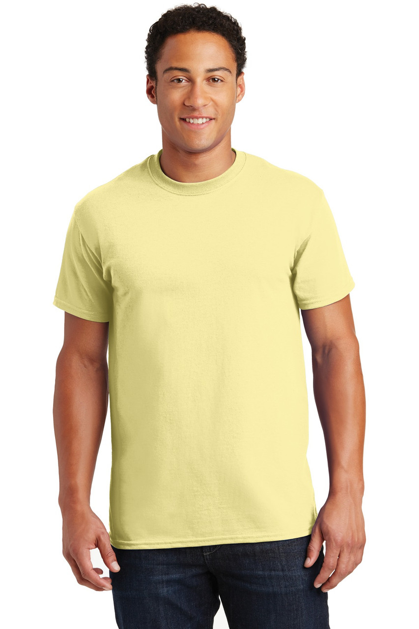 Gildan® - Ultra Cotton® 100% Cotton T-Shirt.  2000 Cornsilk