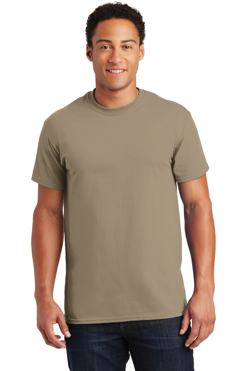 Gildan® - Ultra Cotton® 100% Cotton T-Shirt.  2000 Tan