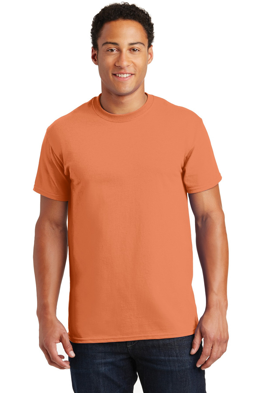 Gildan® - Ultra Cotton® 100% Cotton T-Shirt.  2000 Tangerine