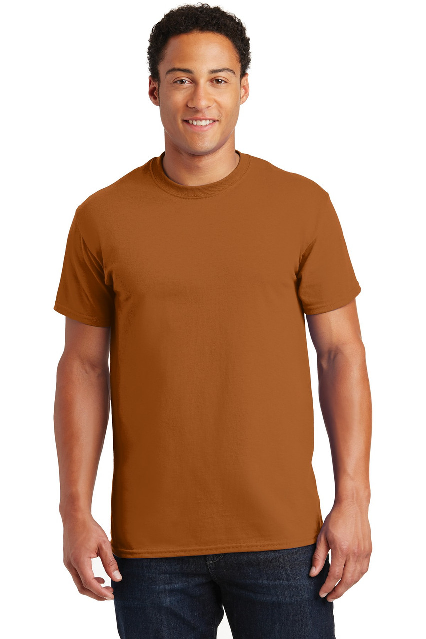 Gildan® - Ultra Cotton® 100% US Cotton T-Shirt.  2000 Texas Orange L