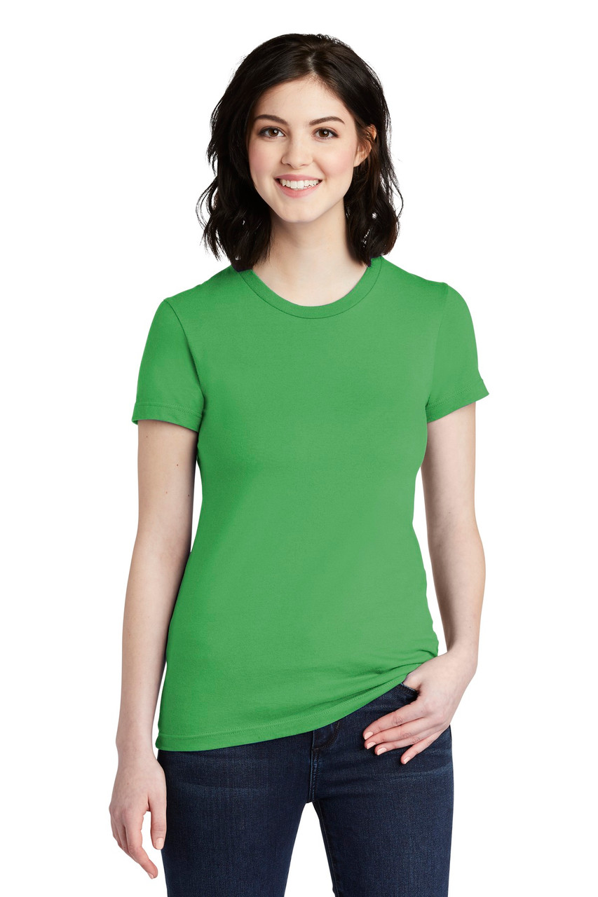 American Apparel ® Women's Fine Jersey T-Shirt. 2102W Grass