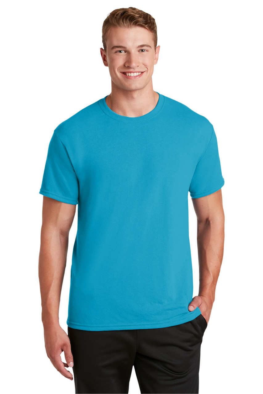 JERZEES® Dri-Power® Sport 100% Polyester T-Shirt. 21M California Blue