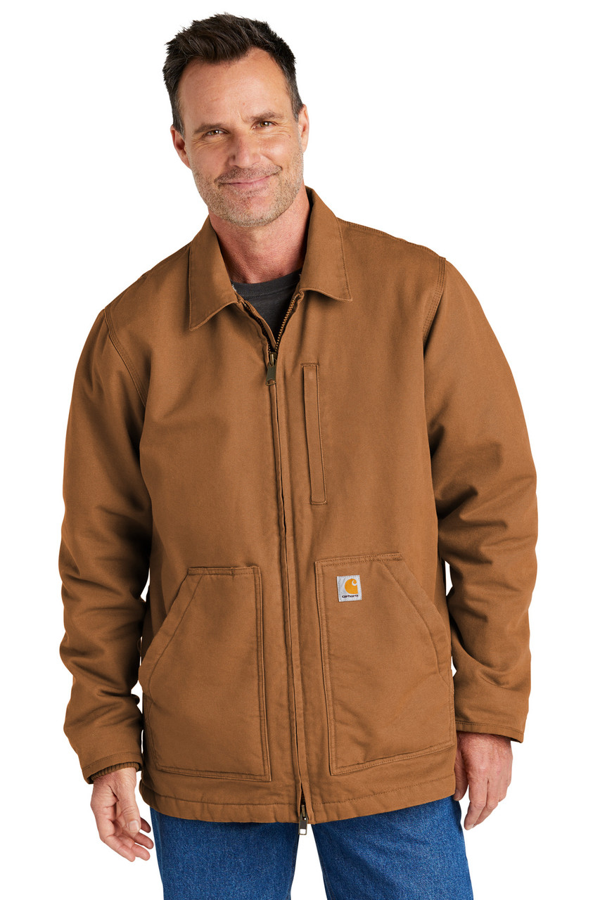 Carhartt® Tall Sherpa-Lined Coat CTT104293 Carhartt Brown