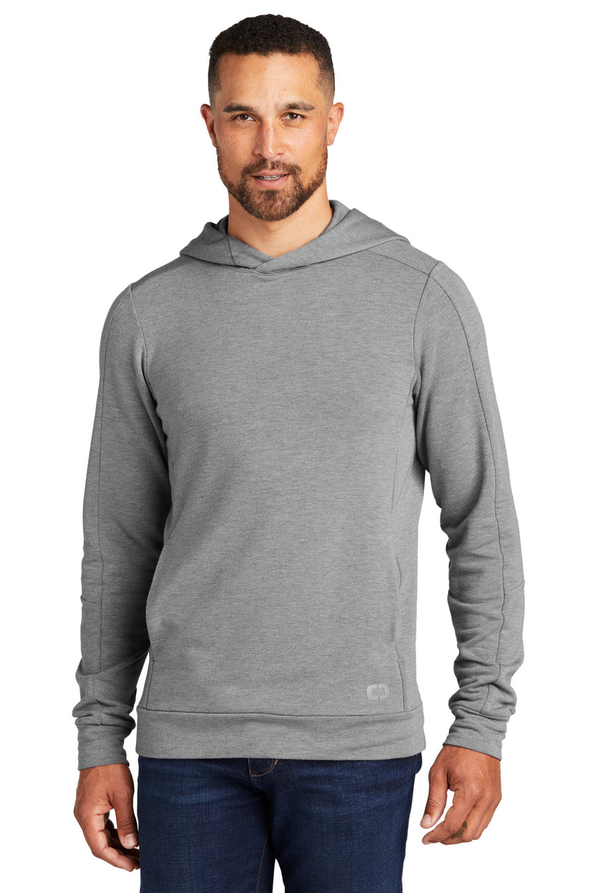 OGIO® Luuma Hoodie OG814 Petrol Grey Heather