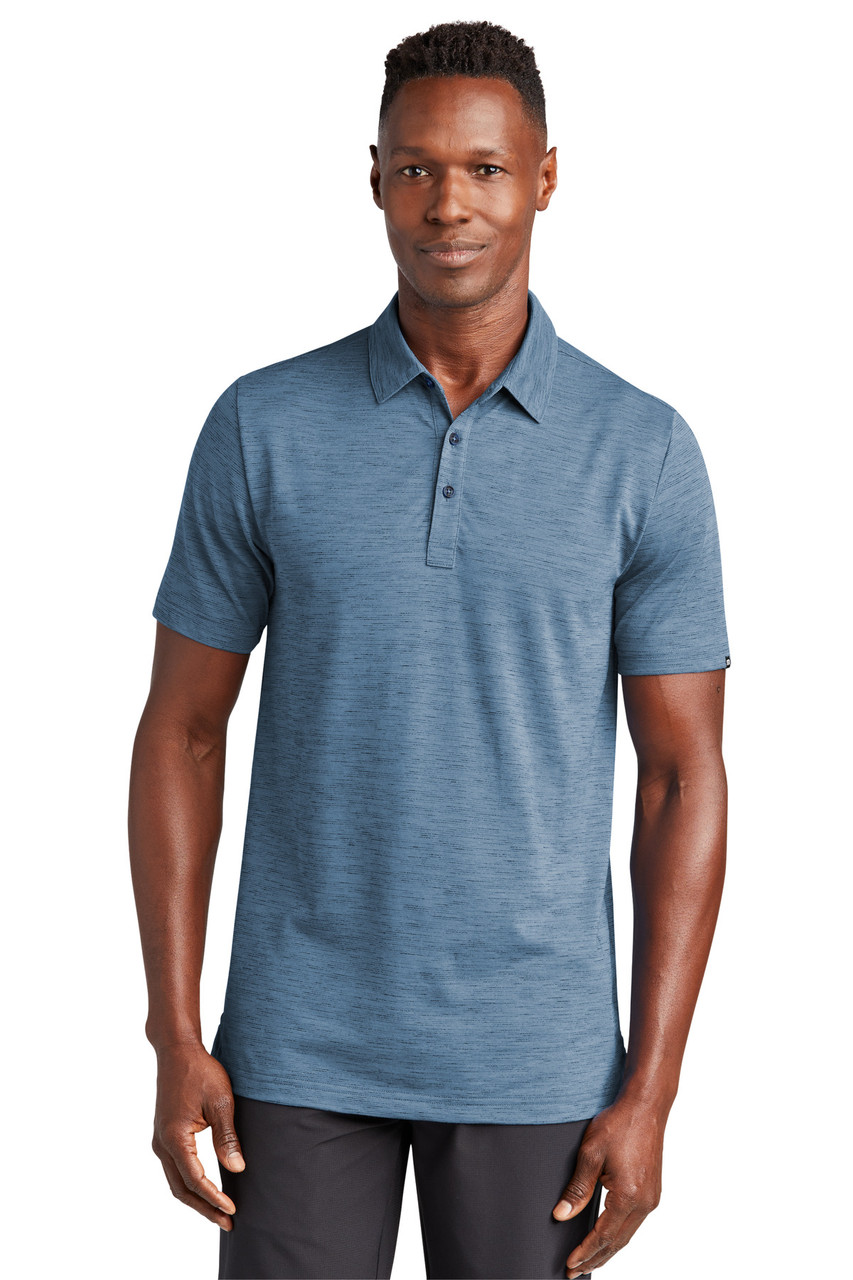 TravisMathew Auckland Slub Polo TM1MW451 Riviera Blue S