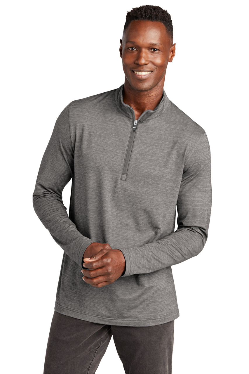 TravisMathew Crestview 1/4-Zip TM1MW452 GreyHthr