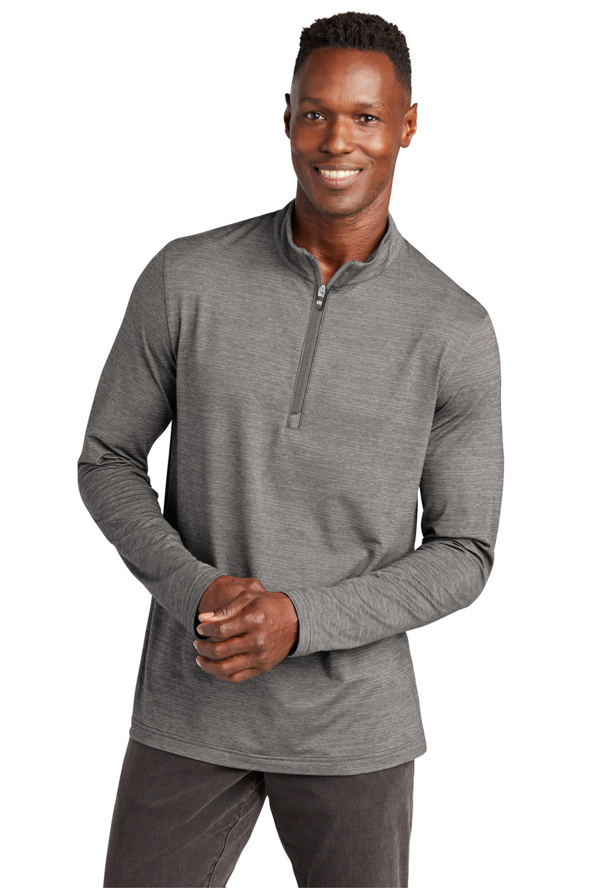 TravisMathew Crestview 1/4-Zip TM1MW452 Grey Heather S