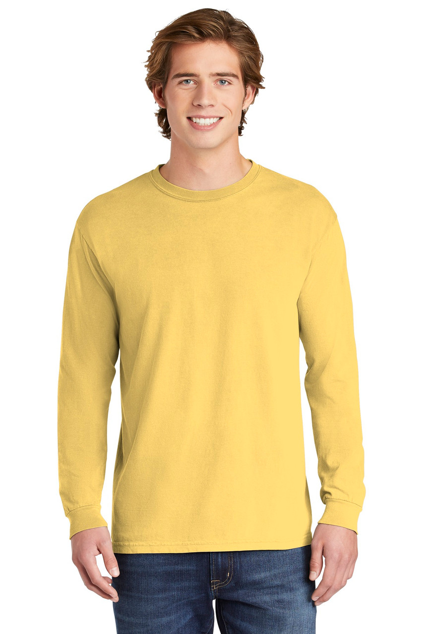 COMFORT COLORS ® Heavyweight Ring Spun Long Sleeve Tee. 6014 Butter