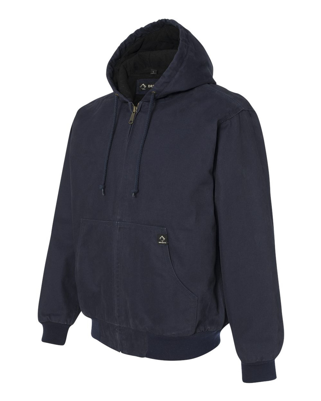 Cheyenne Boulder Cloth™ Hooded Jacket with Tricot Quilt Lining - 5020 Navy