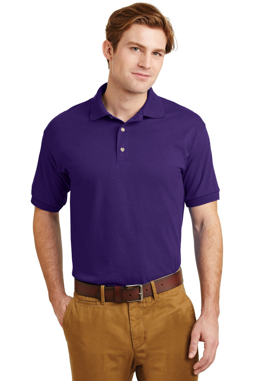 Gildan® - DryBlend® 6-Ounce Jersey Knit Sport Shirt.  8800 Purple