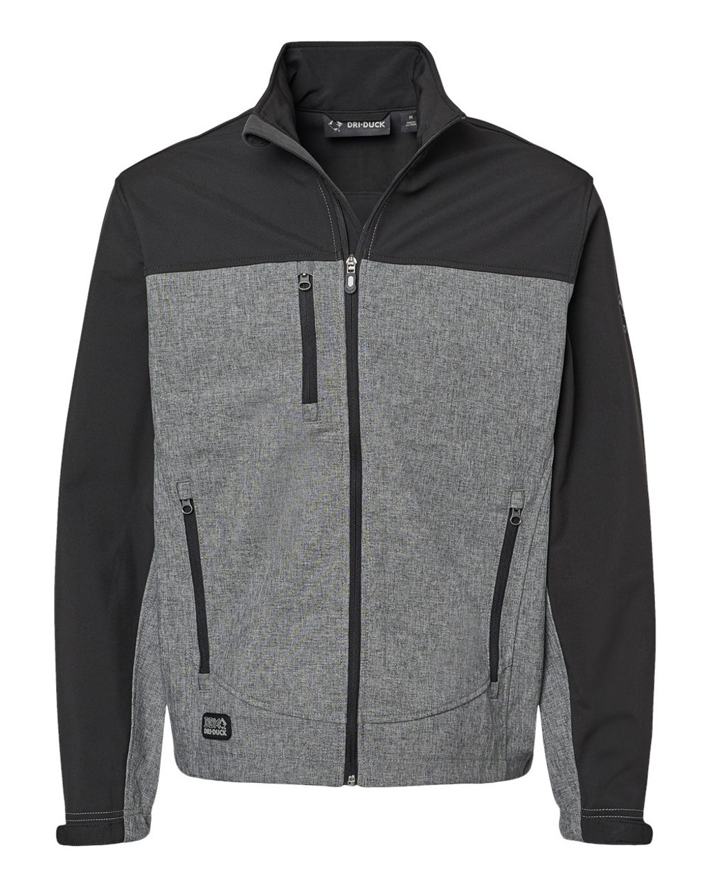 Motion Soft Shell Jacket - 5350 Black Heather/ Black