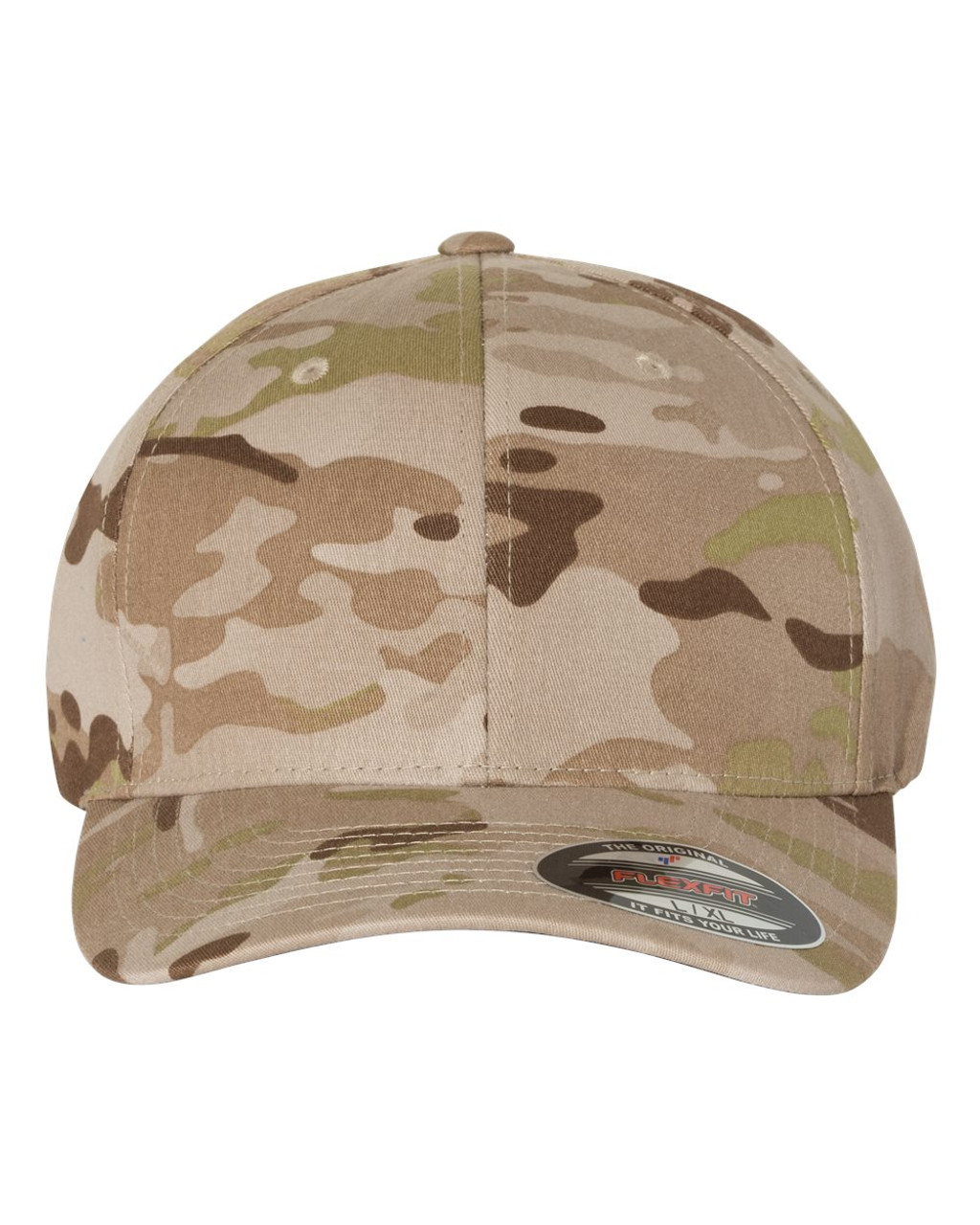 Cotton Blend Cap - 6277   Multicam Arid