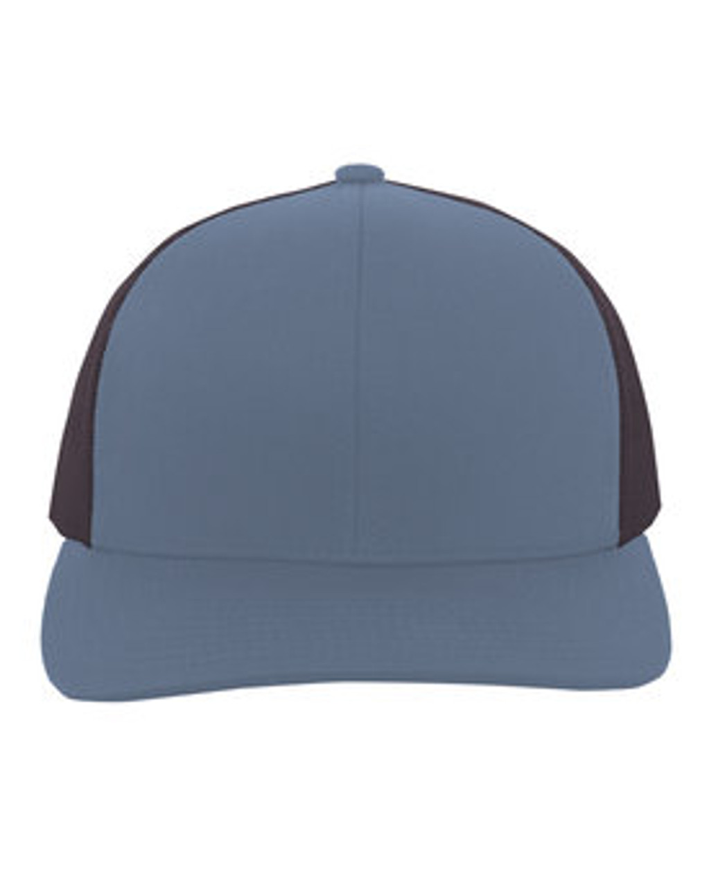 Trucker Snapback Hat 104C OCEAN BLUE/ CHAR