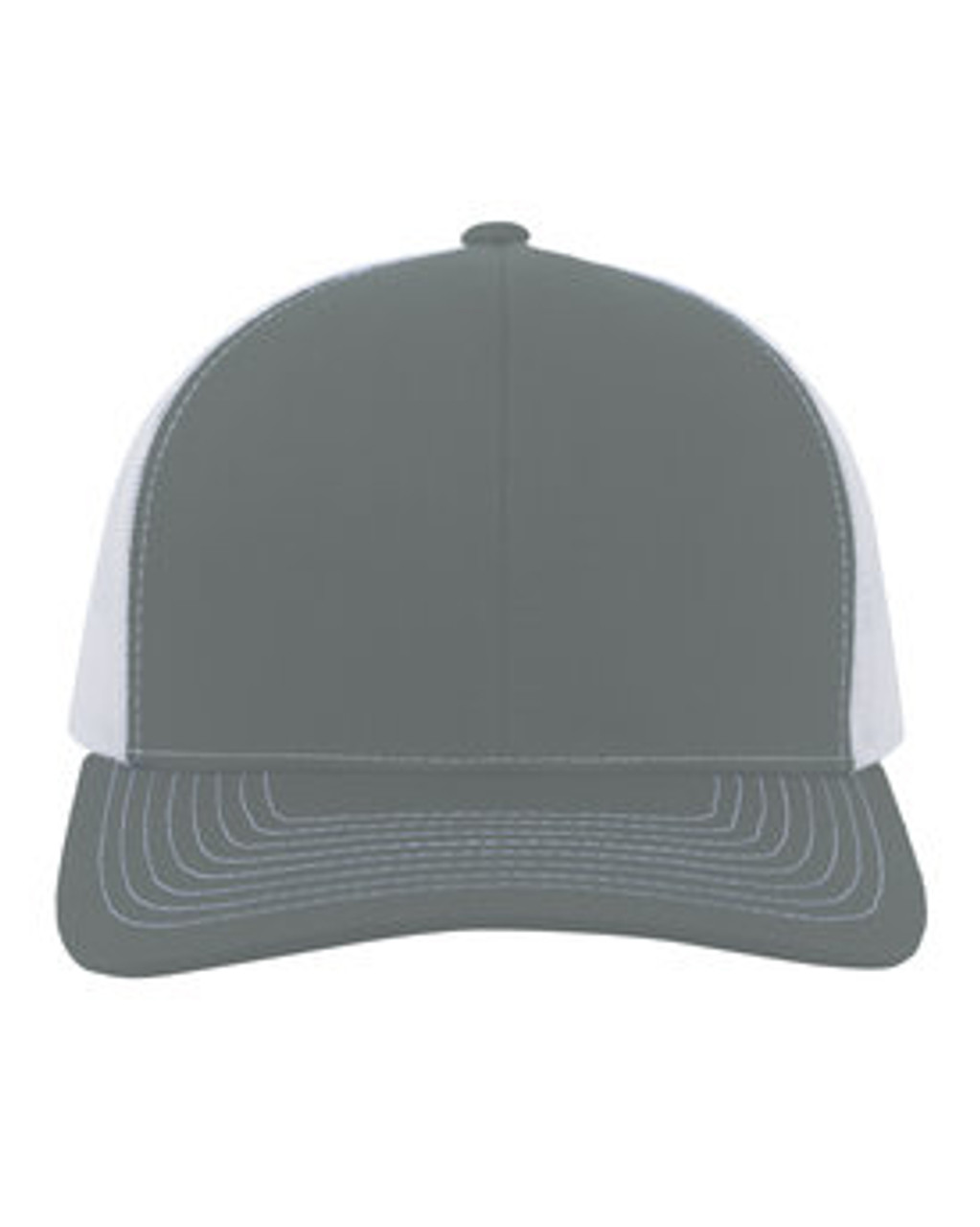 Contrast Stitch Trucker Snapback 104S GRAPHITE/ WHITE