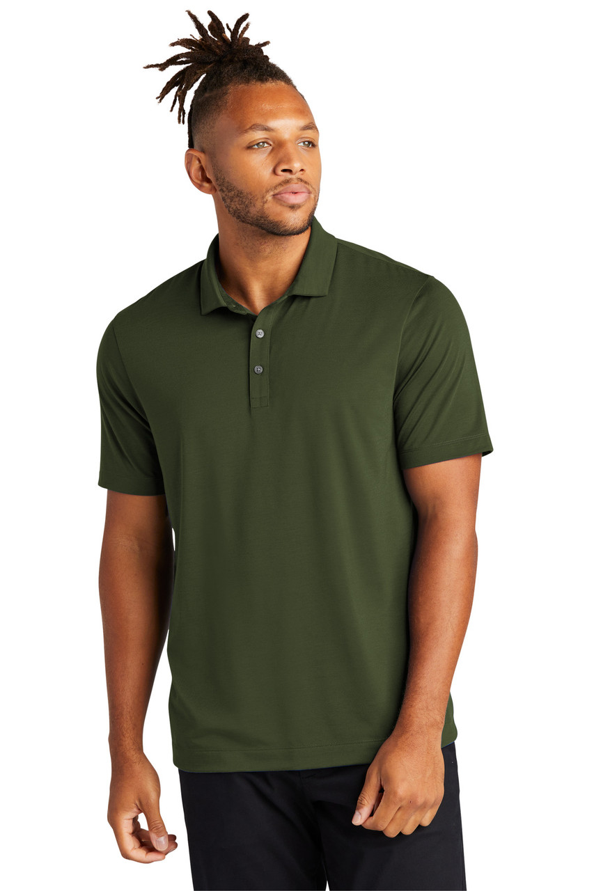 Mercer+Mettle™ Stretch Jersey Polo MM1014 Townsend Green