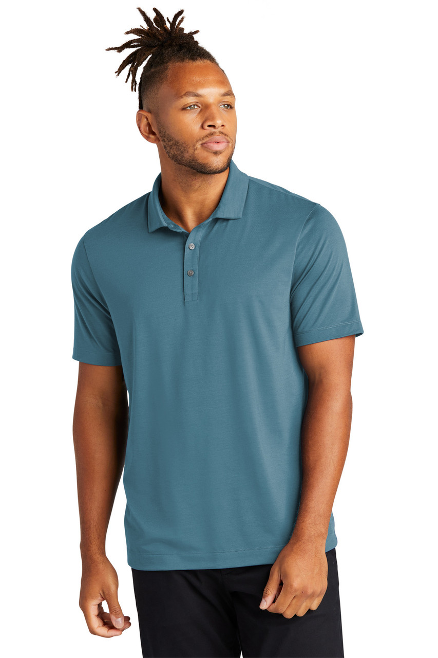 Mercer+Mettle™ Stretch Jersey Polo MM1014 Parisian Blue 2XL