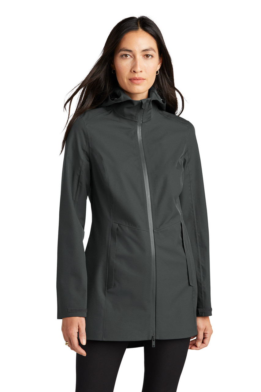 Mercer+Mettle™ Women's Waterproof Rain Shell MM7001 Anchor Grey