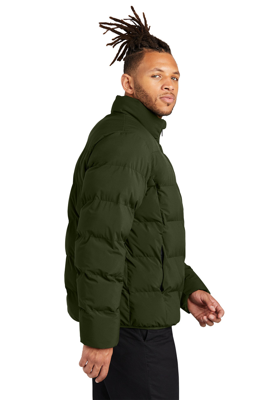 Mercer+Mettle™ Puffy Jacket MM7210 Townsend Green Side