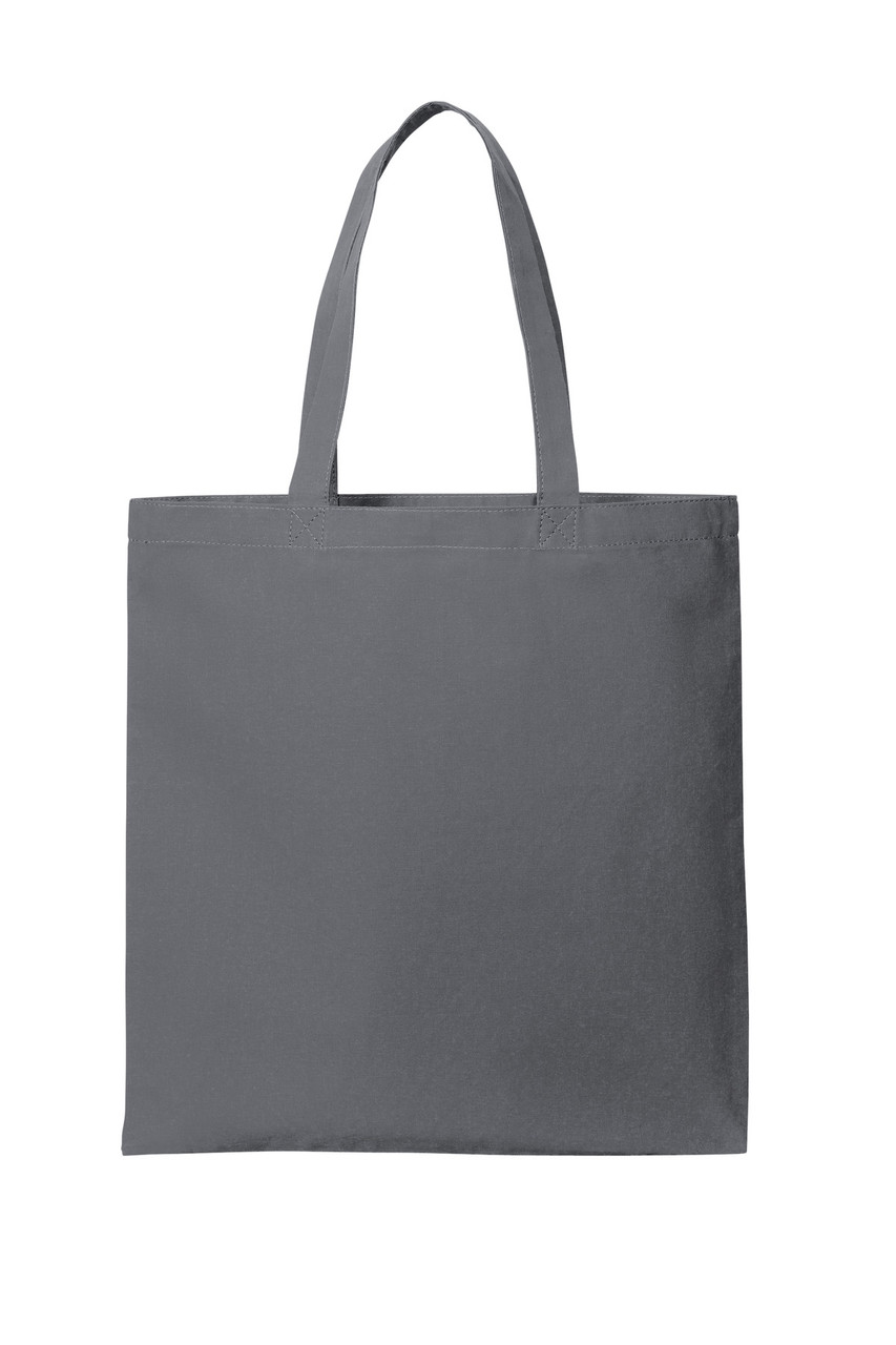 Port Authority® Core Cotton Tote BG1500 Storm Grey