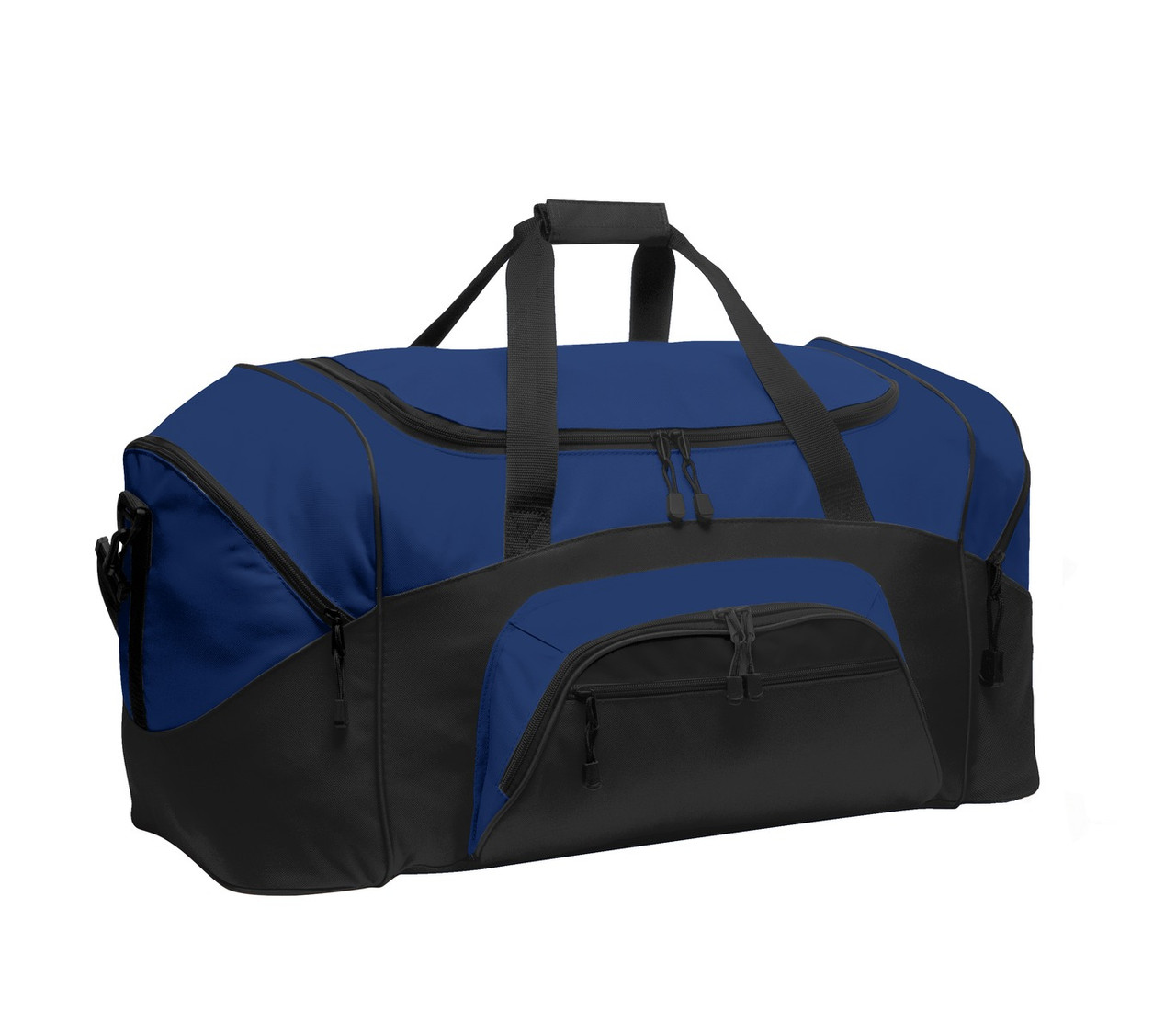 Port Authority® - Standard Colorblock Sport Duffel.  BG99 True Royal/ Black