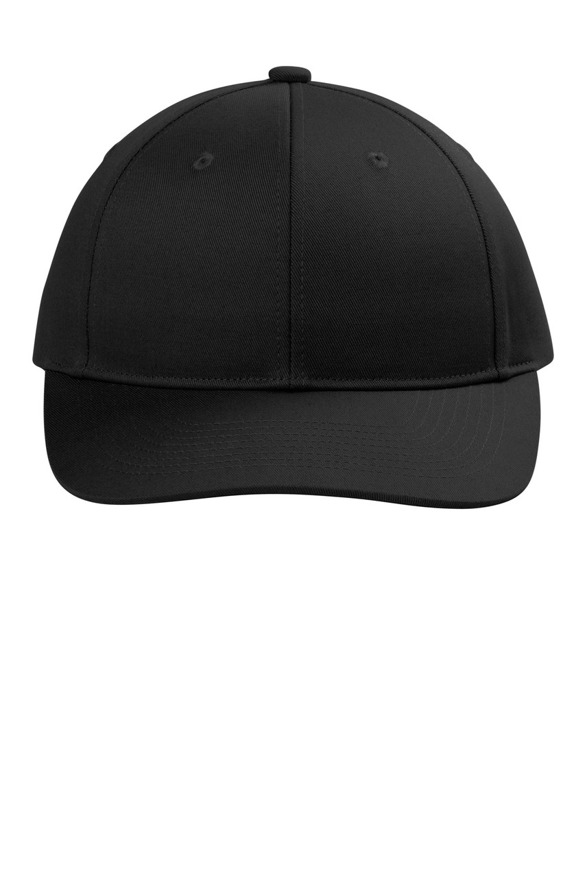 Port Authority® Snapback Cap C118 Black